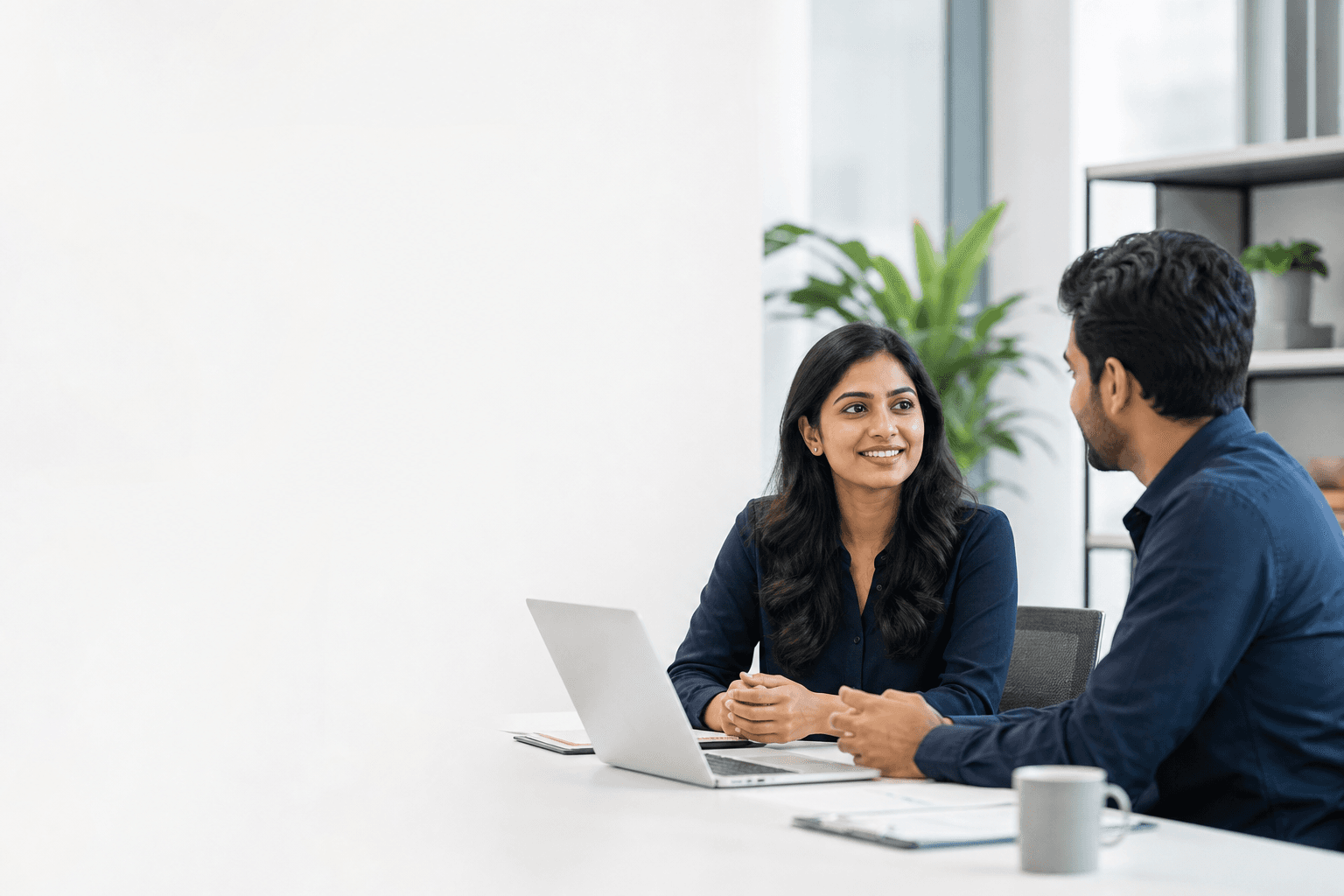 Professionals connecting through a trusted recruitment network